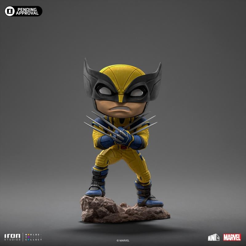 Iron Studios Deadpool & Wolverine Wolverine MiniCo Statue
