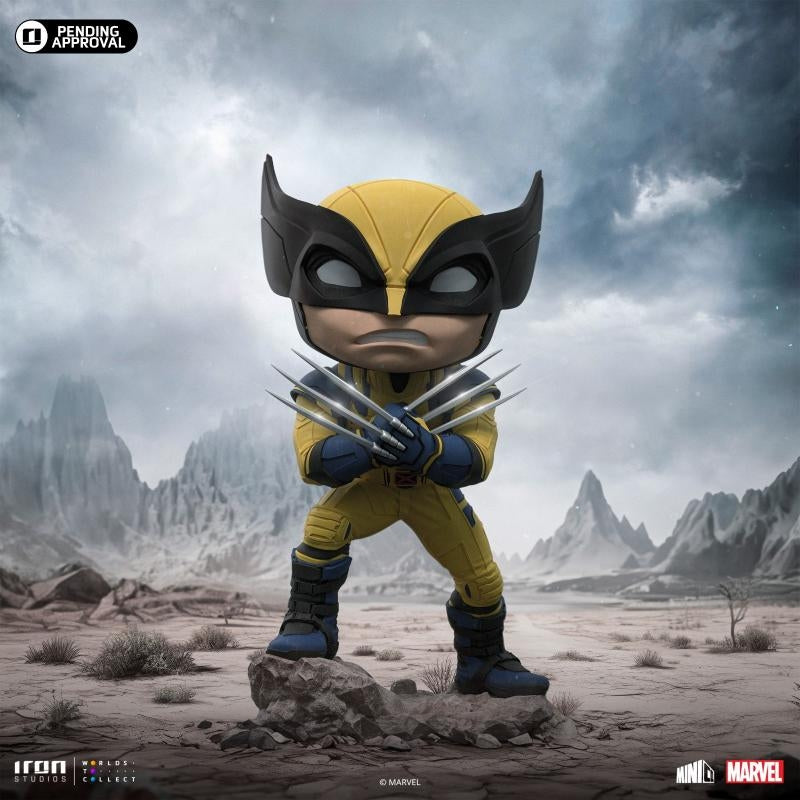 Iron Studios Deadpool & Wolverine Wolverine MiniCo Statue