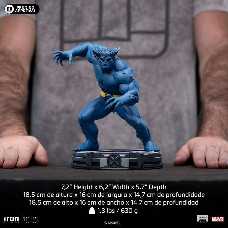 Iron Studios X-Men ’97 Beast Art Scale 1/10 Statue