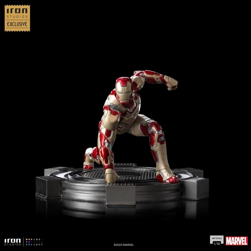 Iron Studios Infinity Saga Iron Man Mark XLII (Deluxe Ver.) Art Scale 1/10 Statue