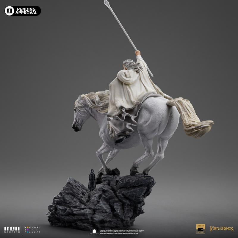 Iron Studios The Lord of the Rings Gandalf the White on Shadowfax (2024 Event Exclusive) Art Scale 1/10 Statue