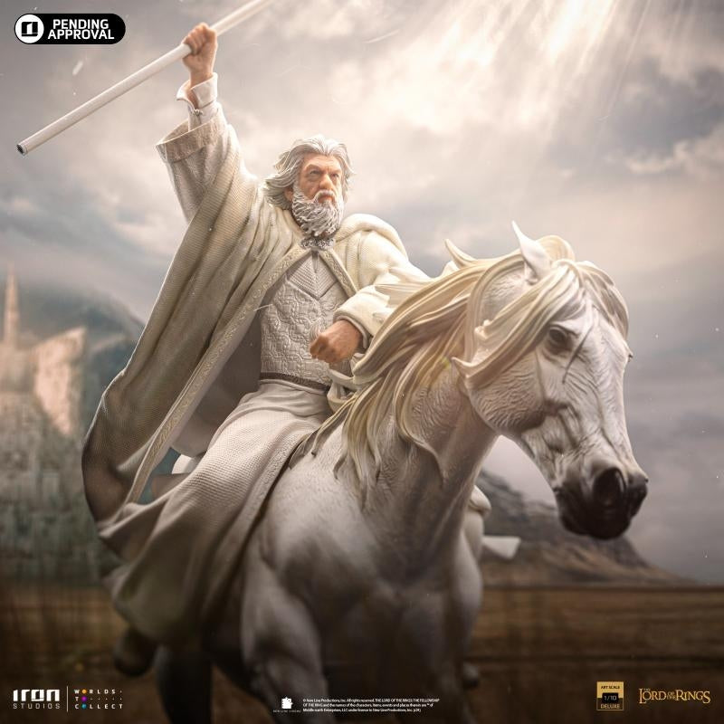 Iron Studios The Lord of the Rings Gandalf the White on Shadowfax (2024 Event Exclusive) Art Scale 1/10 Statue