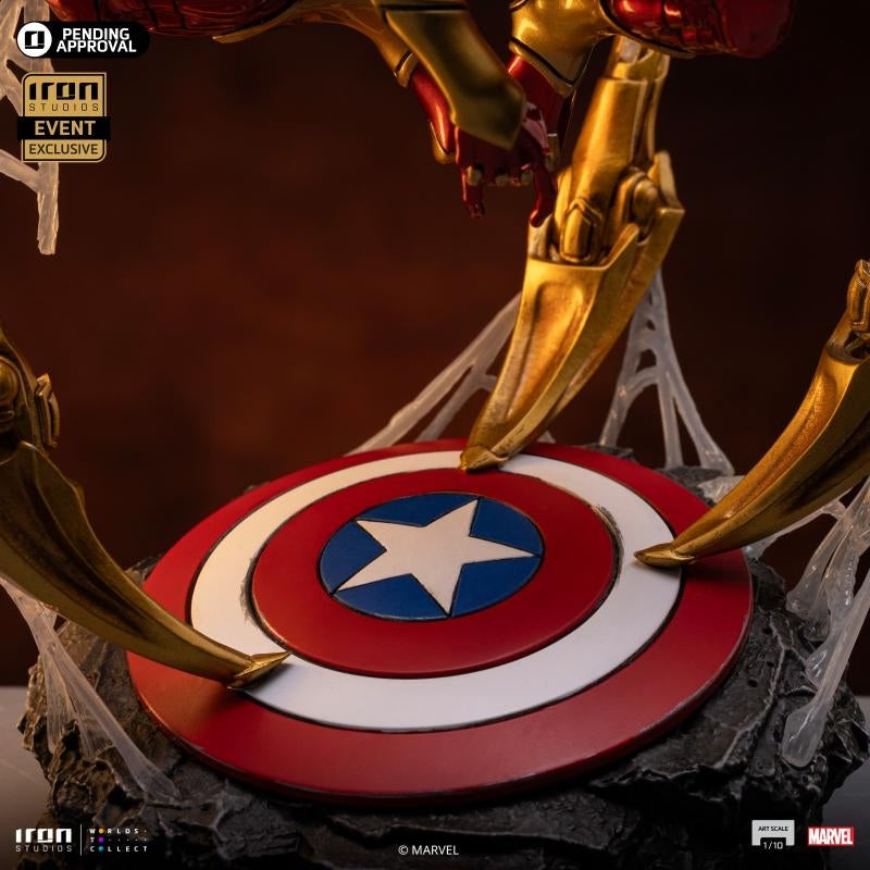 Iron Studios Marvel Comics Spider-Man Iron Suit (2024 Event Exclusive) Art Scale 1/10 Statue