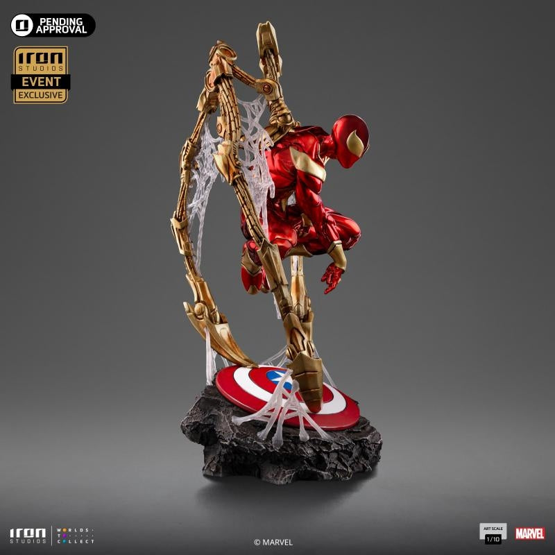 Iron Studios Marvel Comics Spider-Man Iron Suit (2024 Event Exclusive) Art Scale 1/10 Statue