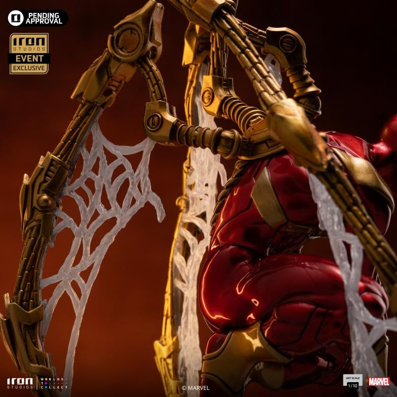 Iron Studios Marvel Comics Spider-Man Iron Suit (2024 Event Exclusive) Art Scale 1/10 Statue