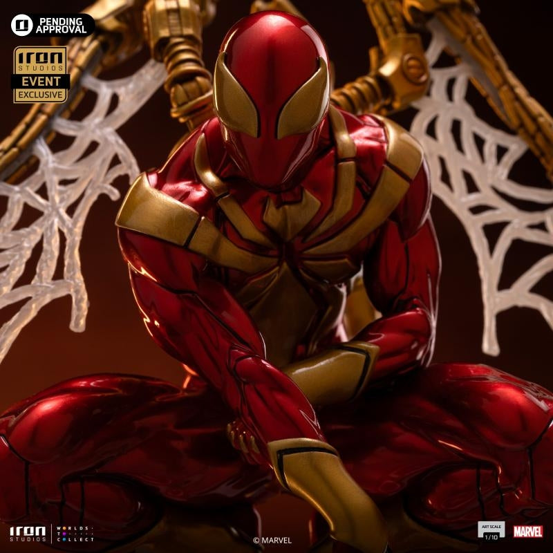 Iron Studios Marvel Comics Spider-Man Iron Suit (2024 Event Exclusive) Art Scale 1/10 Statue