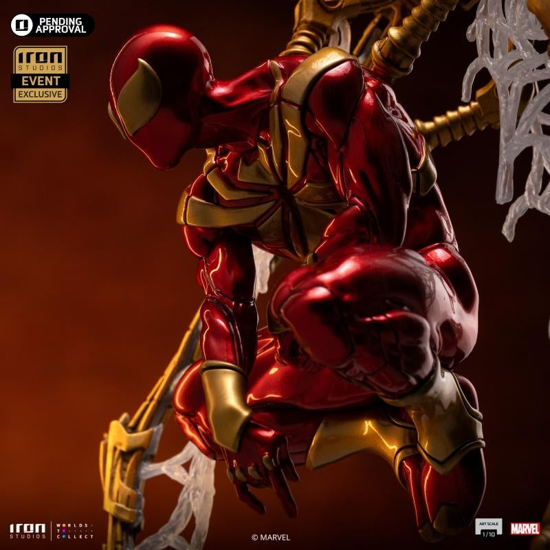 Iron Studios Marvel Comics Spider-Man Iron Suit (2024 Event Exclusive) Art Scale 1/10 Statue