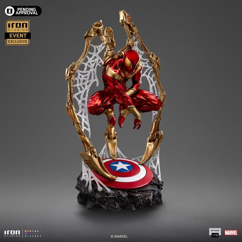 Iron Studios Marvel Comics Spider-Man Iron Suit (2024 Event Exclusive) Art Scale 1/10 Statue
