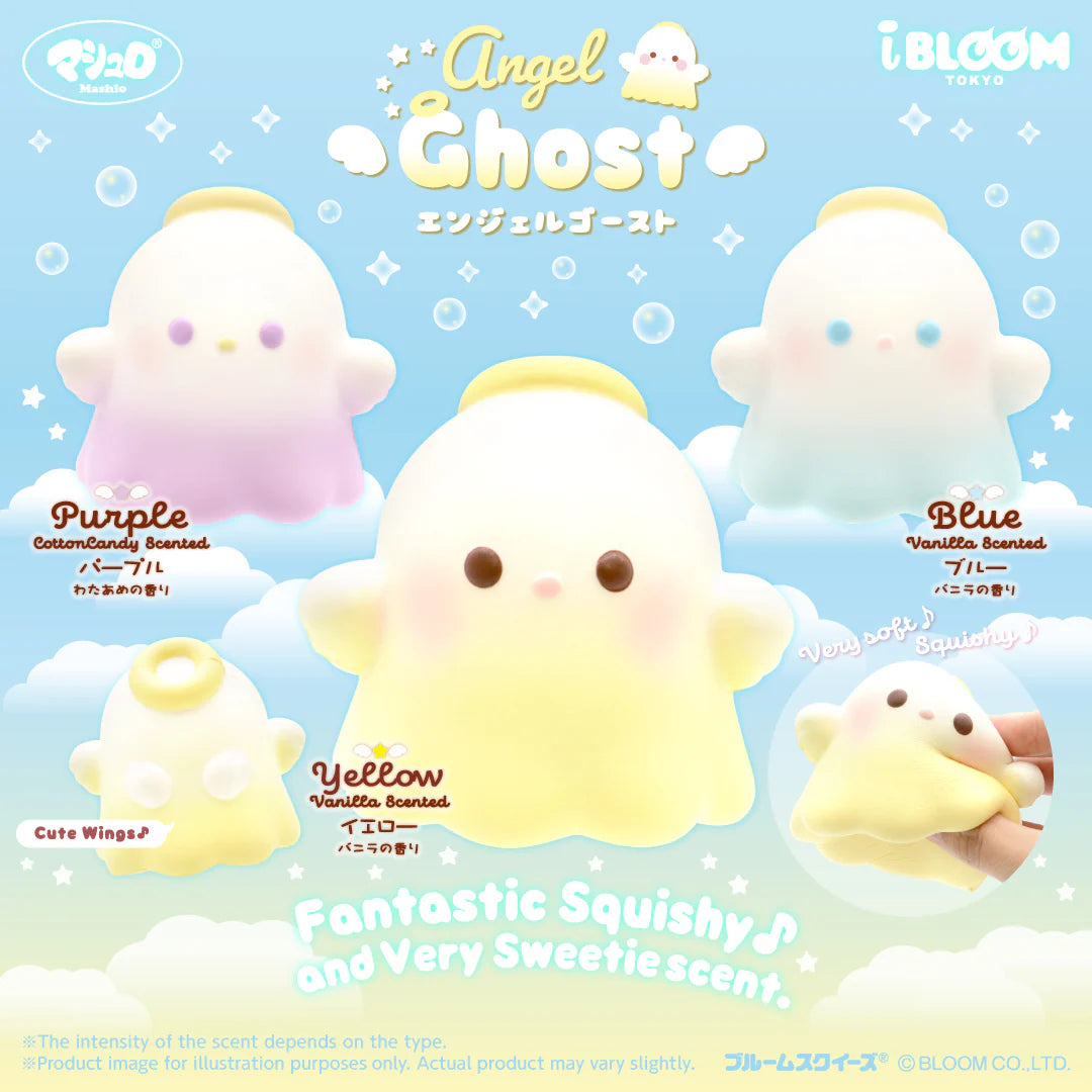iBloom Squishy Angel Ghost Kawaii Soft Scented Slow Rising Stress Relief