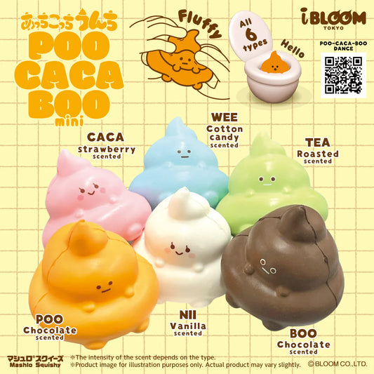 iBloom Squishy ★Capsule Toys★ POO CACA BOO Mini Kawaii Soft Scented Slow Rising Stress Relief