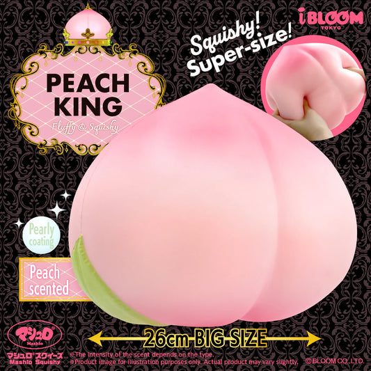 iBloom Squishy I Love Peach King Kawaii Soft Scented Slow Rising Stress Relief
