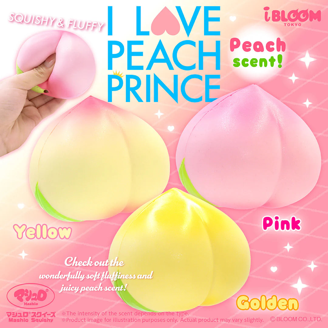 iBloom Squishy I Love Peach Prince Kawaii Soft Scented Slow Rising Str