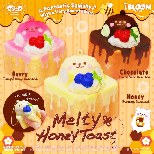 iBloom Squishy Melty Honey Toast Kawaii Soft Scented Slow Rising Stress Relief