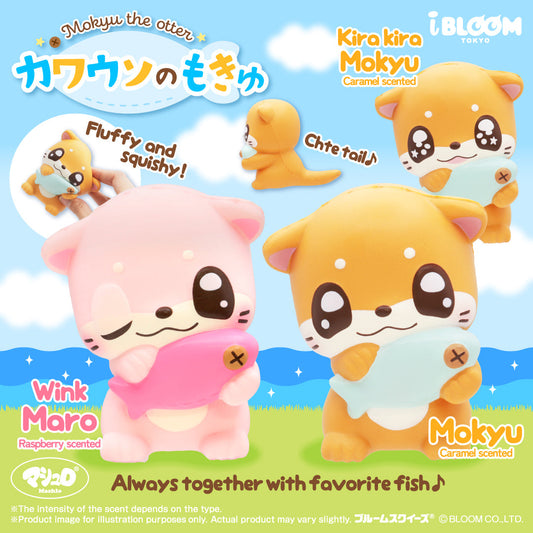 iBloom Squishy Mokyu the River Otter Kawaii Soft Scented Slow Rising Stress Relief