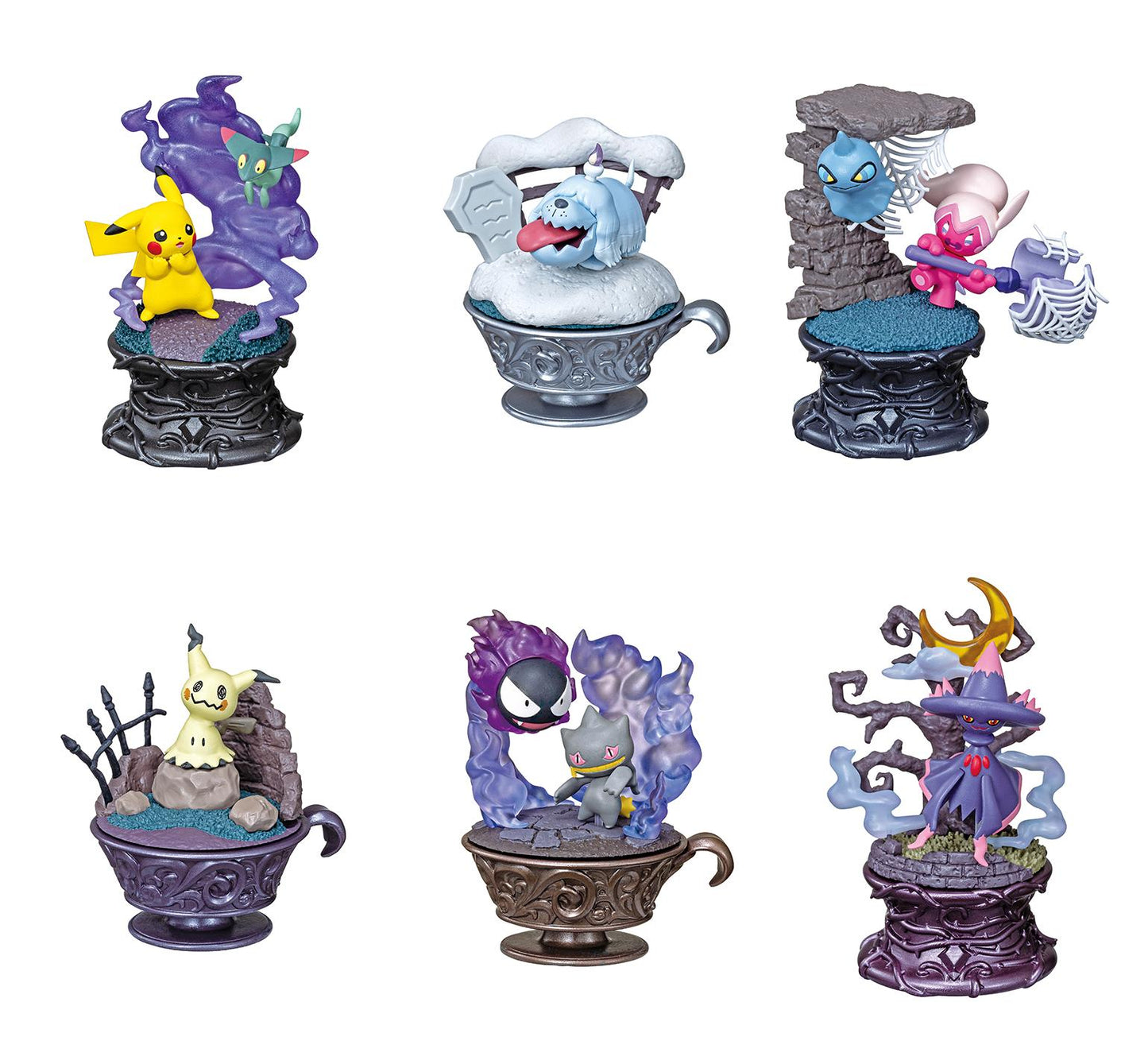 Re-Ment Pokémon Little Night Collection Mini Figure Blind Box
