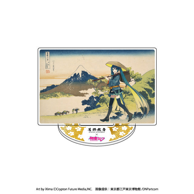 Piapro Characters Hatsune Miku x Katsushika Hokusai Collab Acrylic Stand Anime Merch