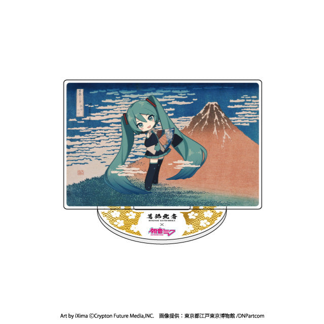 Piapro Characters Hatsune Miku x Katsushika Hokusai Collab Acrylic Stand Anime Merch