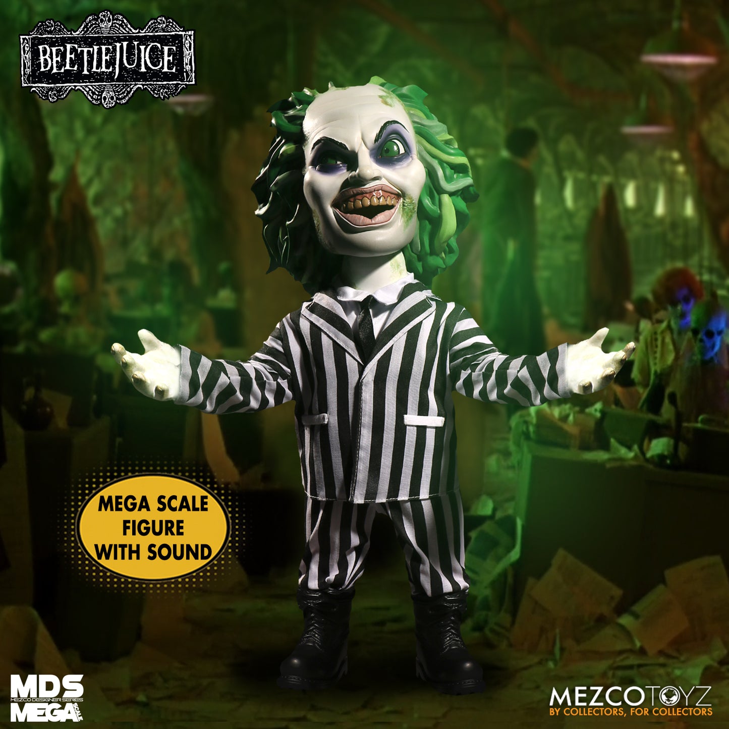 Beetlejuice MDS Mega Scale Talking Figure