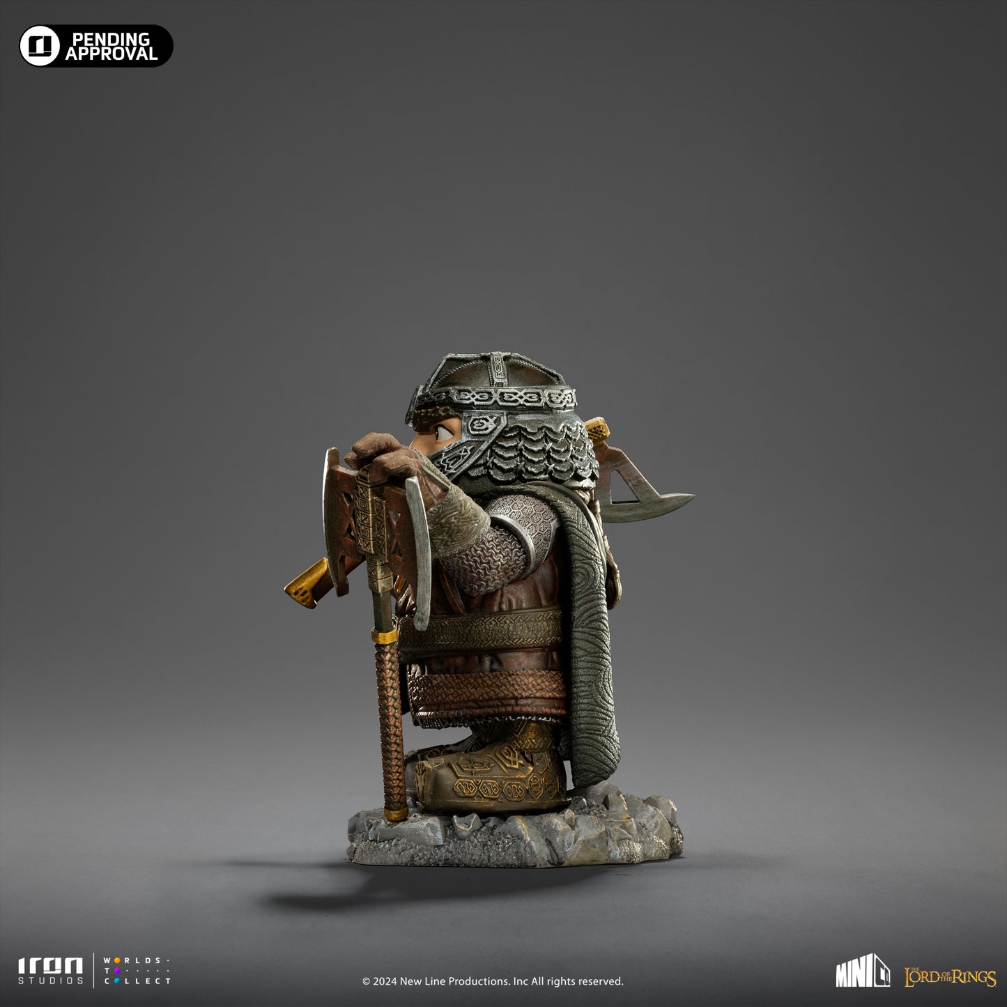 Iron Studios The Lord of the Rings Gimli MiniCo Statue