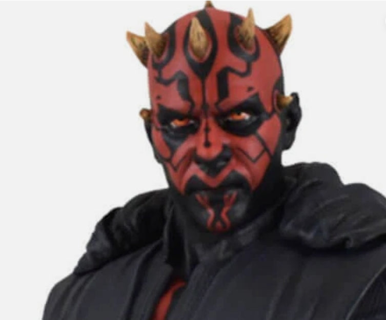 Diamond Select Toys Star Wars Darth Maul Crimson Dawn 1/6 Scale Bust