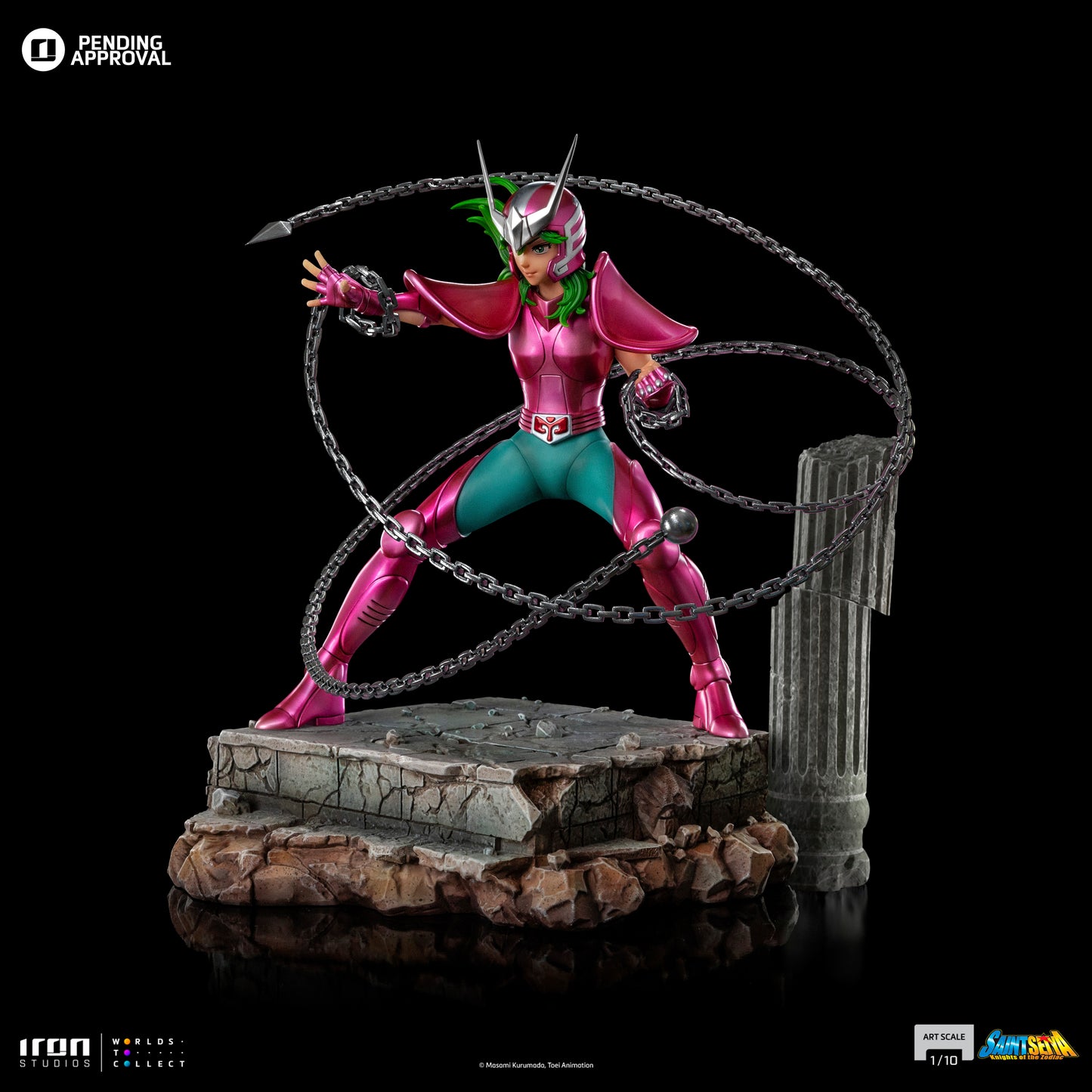 Iron Studios Saint Seiya Andromeda Shun Art Scale 1/10 Statue