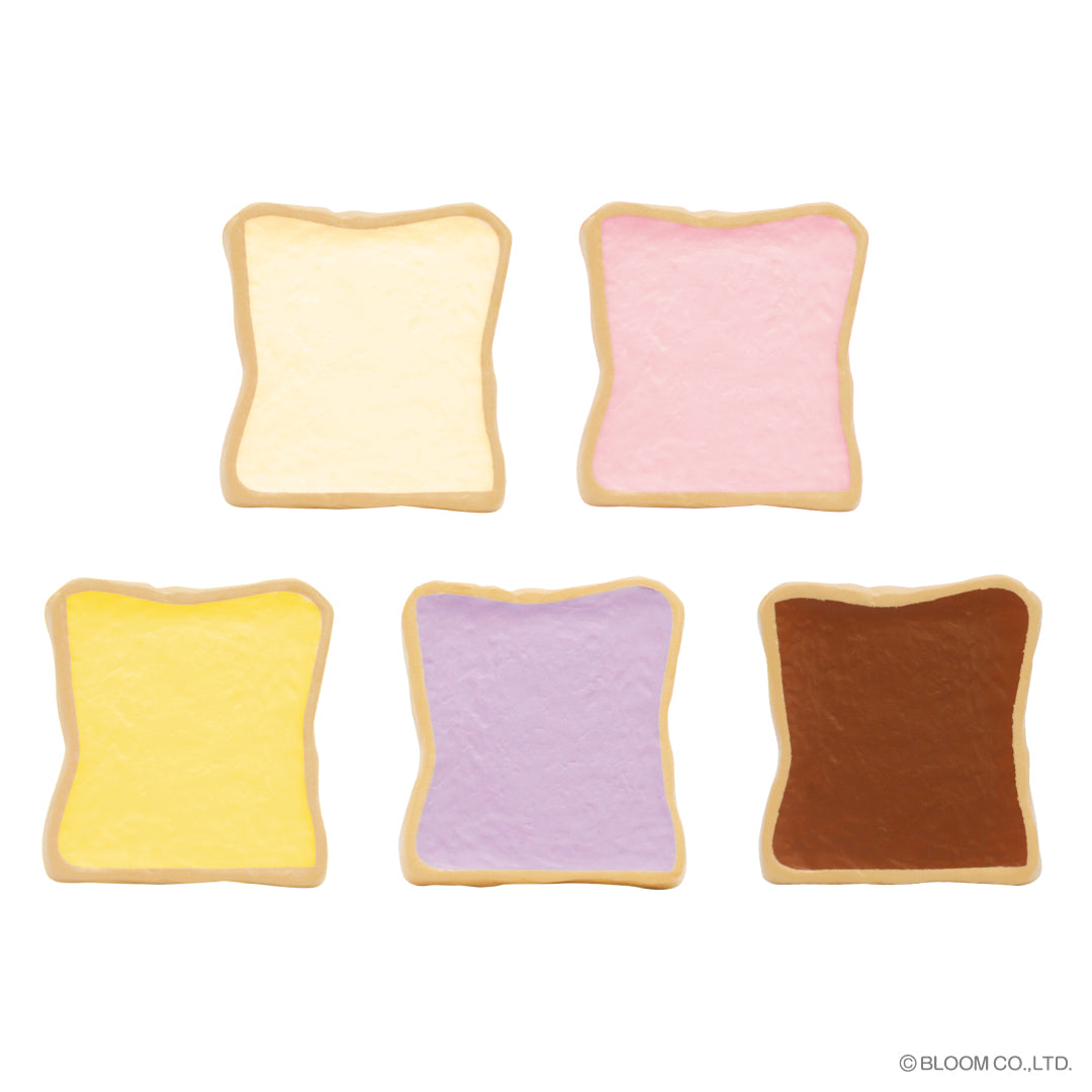 iBloom Squishy Milk Toast Mini Milky Color Blind Box Kawaii Soft Scented Slow Rising Stress Relief