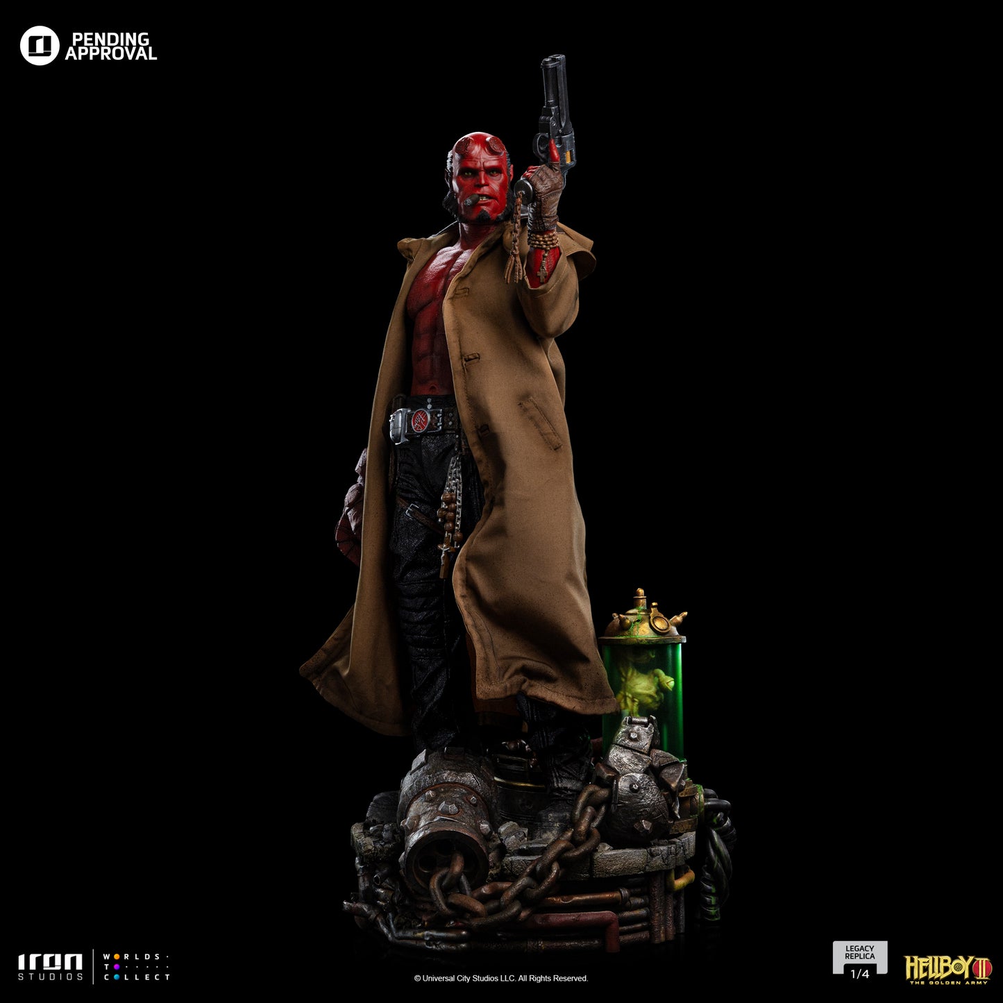 Iron Studios Hellboy Legacy Replica 1/4 Statue