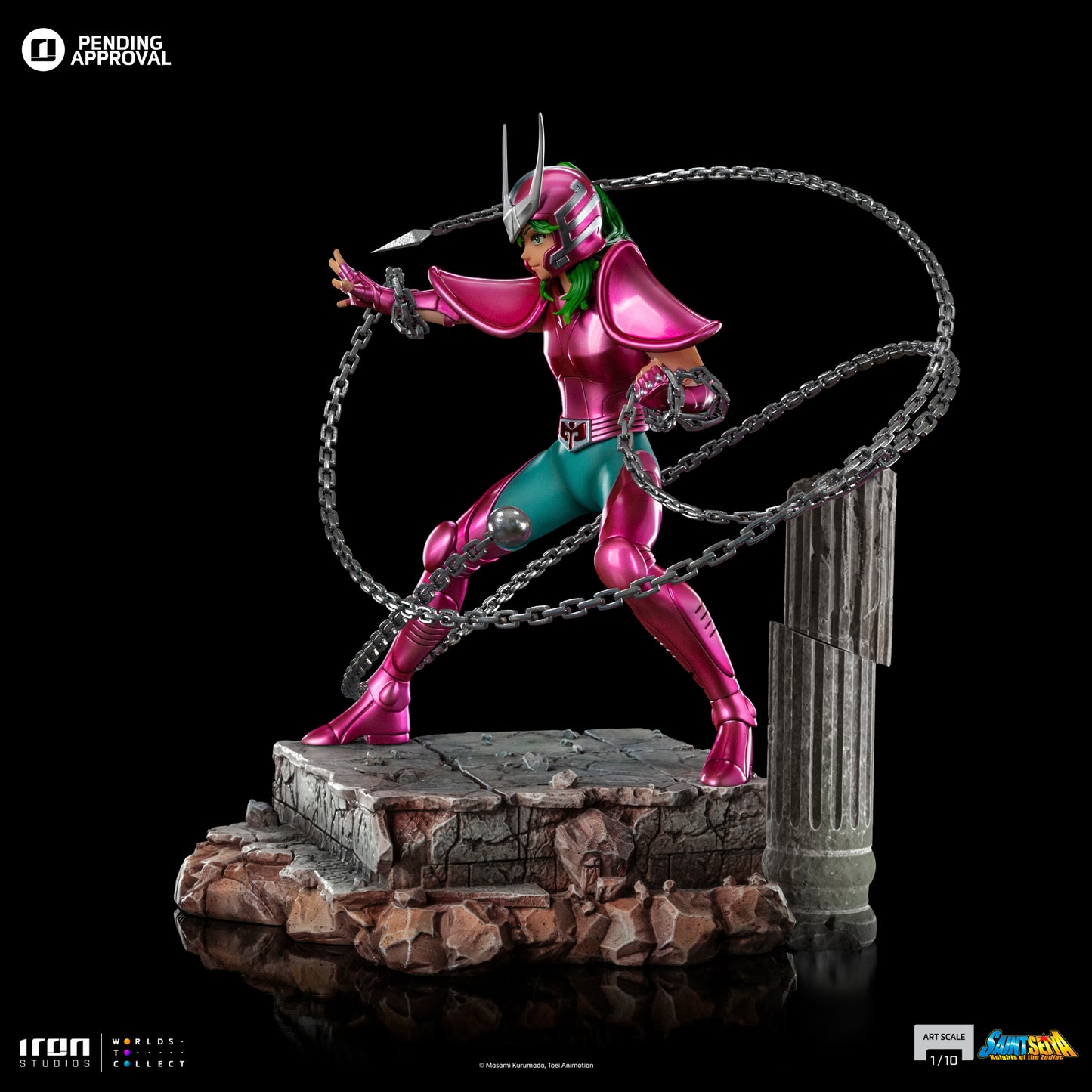 Iron Studios Saint Seiya Andromeda Shun Art Scale 1/10 Statue