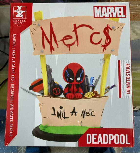 Diamond Select Toys Marvel Deadpool Merc for Hire Animated Style Statue
