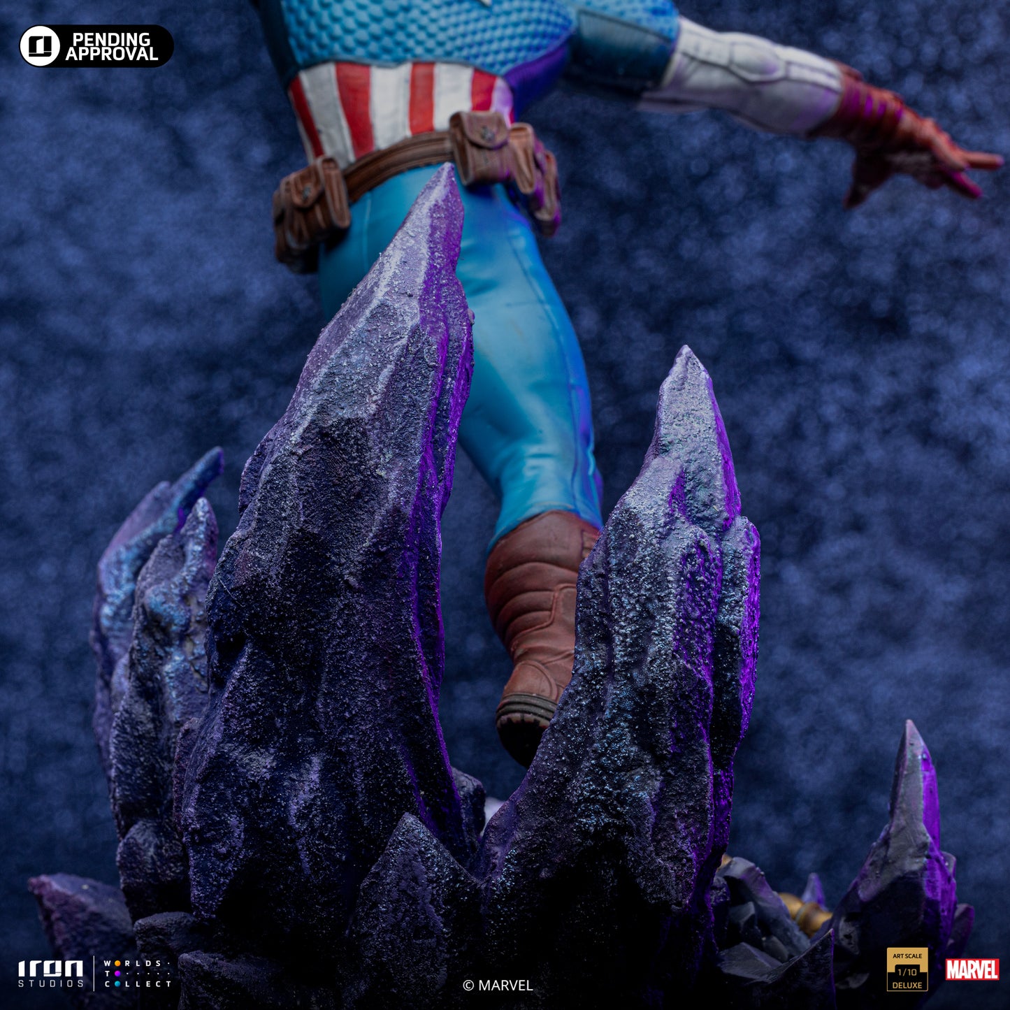 Iron Studios Marvel Captain America Deluxe Art Scale 1/10 Statue