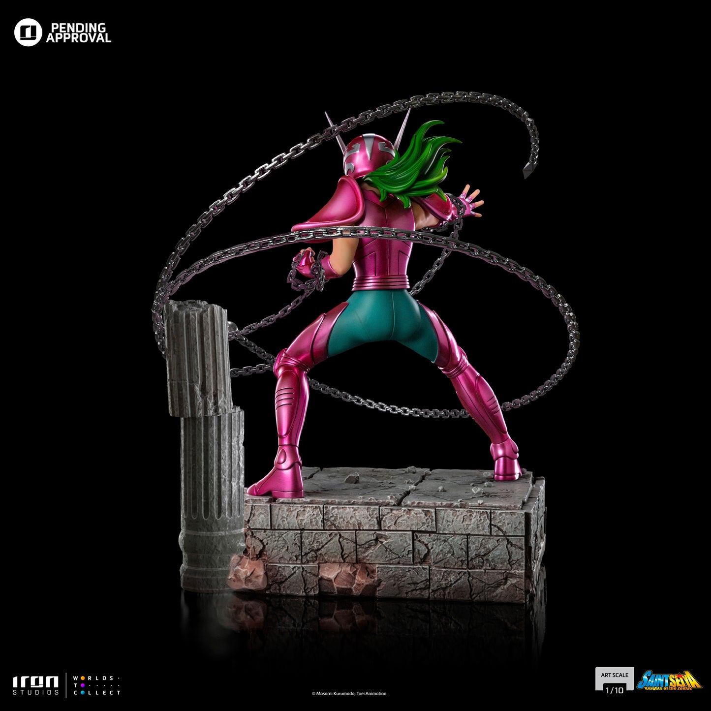 Iron Studios Saint Seiya Andromeda Shun Art Scale 1/10 Statue