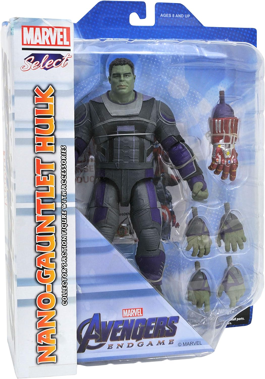 Diamond Select Toys Marvel Hulk Avengers: Endgame Battle Suit Action Figure