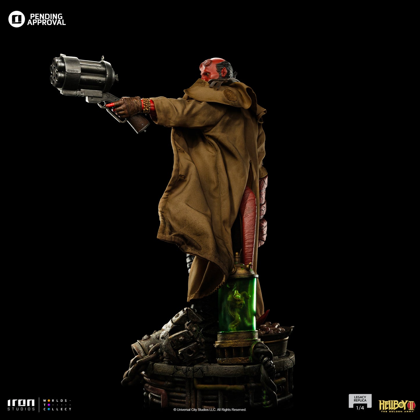 Iron Studios Hellboy Legacy Replica 1/4 Statue