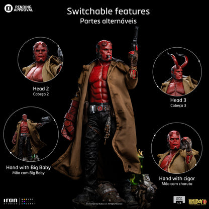 Iron Studios Hellboy Legacy Replica 1/4 Statue