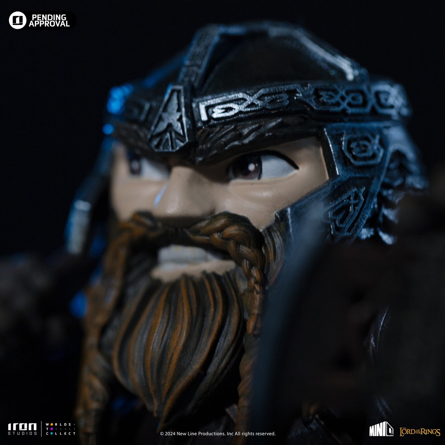 Iron Studios The Lord of the Rings Gimli MiniCo Statue