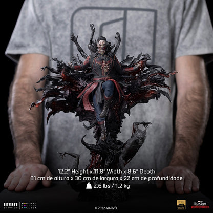 Iron Studios Marvel Doctor Strange in the Multiverse of Madness Dead Defender Strange Deluxe Art Scale 1/10 Statue