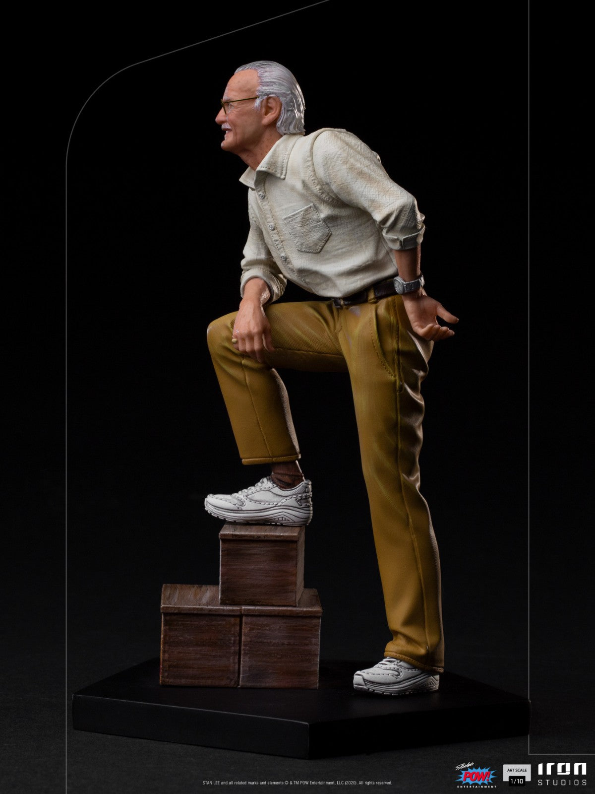 Iron Studios Marvel Stan Lee POW! Art Scale 1/10 Statue
