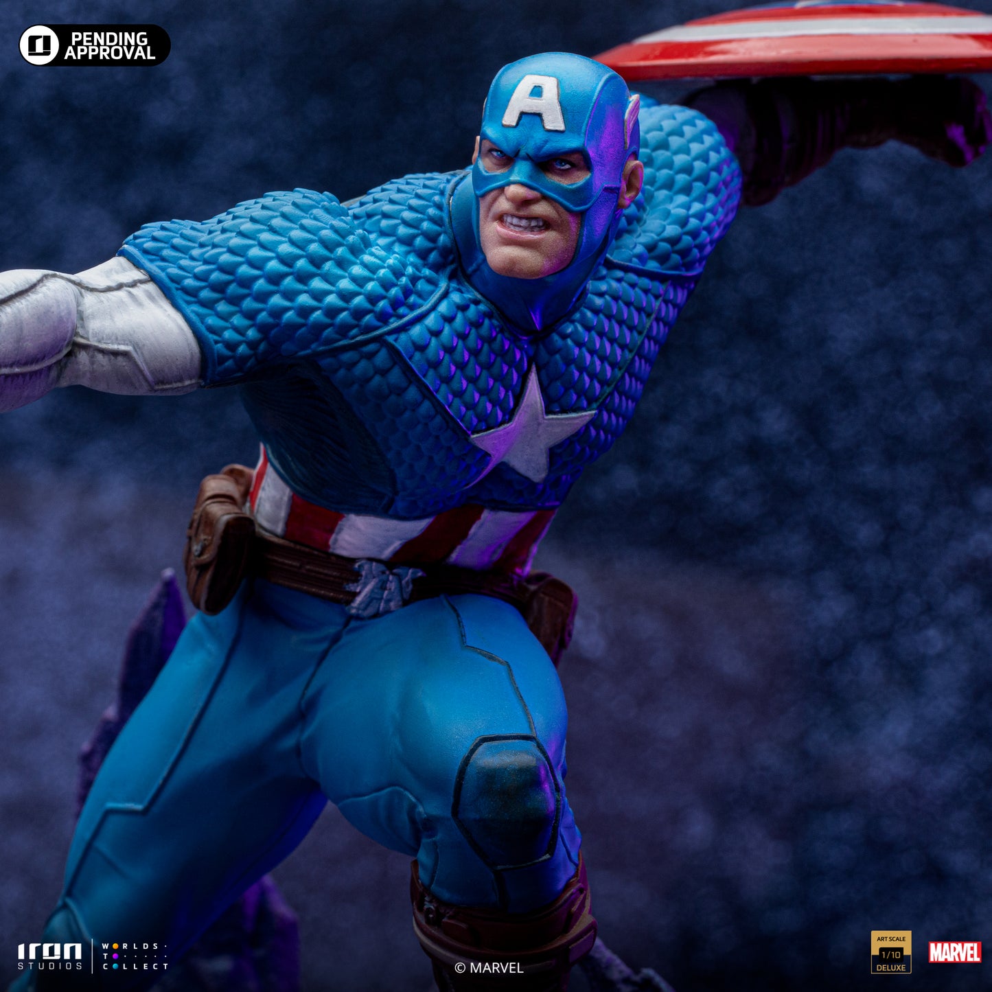 Iron Studios Marvel Captain America Deluxe Art Scale 1/10 Statue