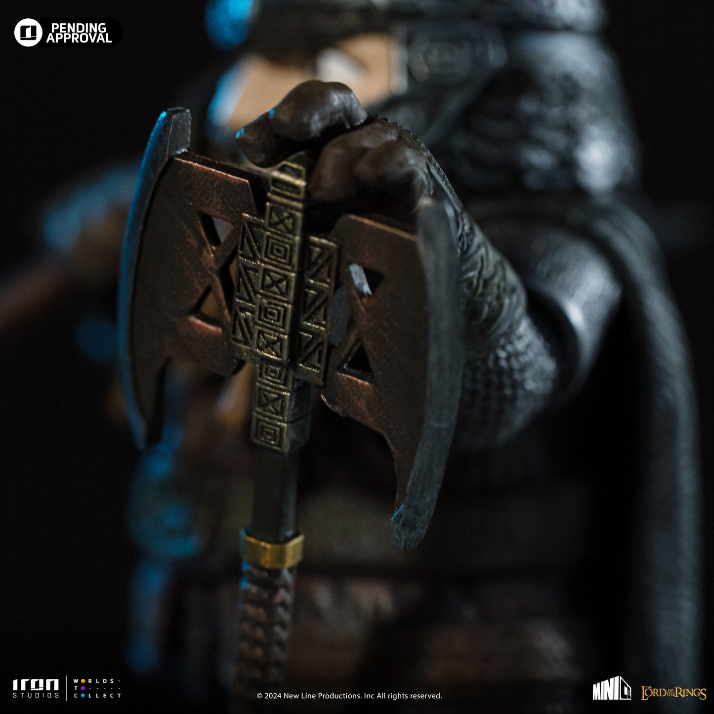 Iron Studios The Lord of the Rings Gimli MiniCo Statue