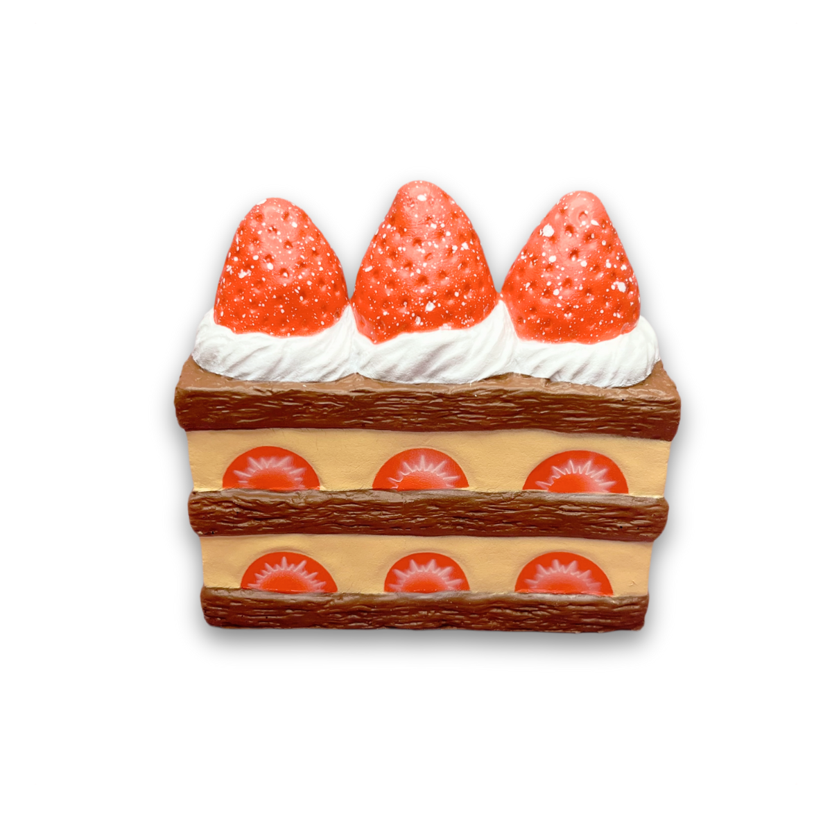 iBloom Squishy Mille-feuille aux fraises Coffee Kawaii Soft Scented Slow Rising Stress Relief