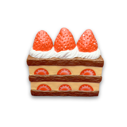 iBloom Squishy Mille-feuille aux fraises Coffee Kawaii Soft Scented Slow Rising Stress Relief