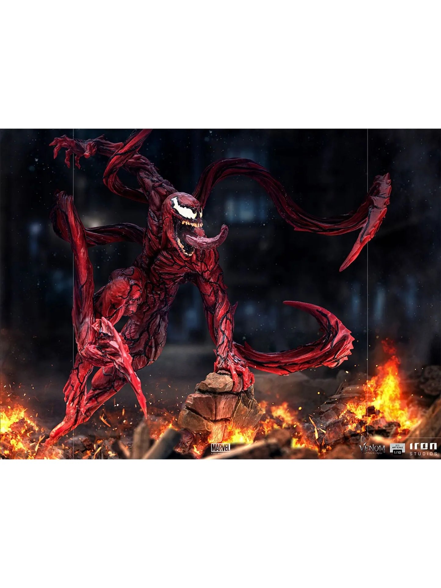 Iron Studios Marvel Comics Carnage BDS Art Scale 1/10 Statue