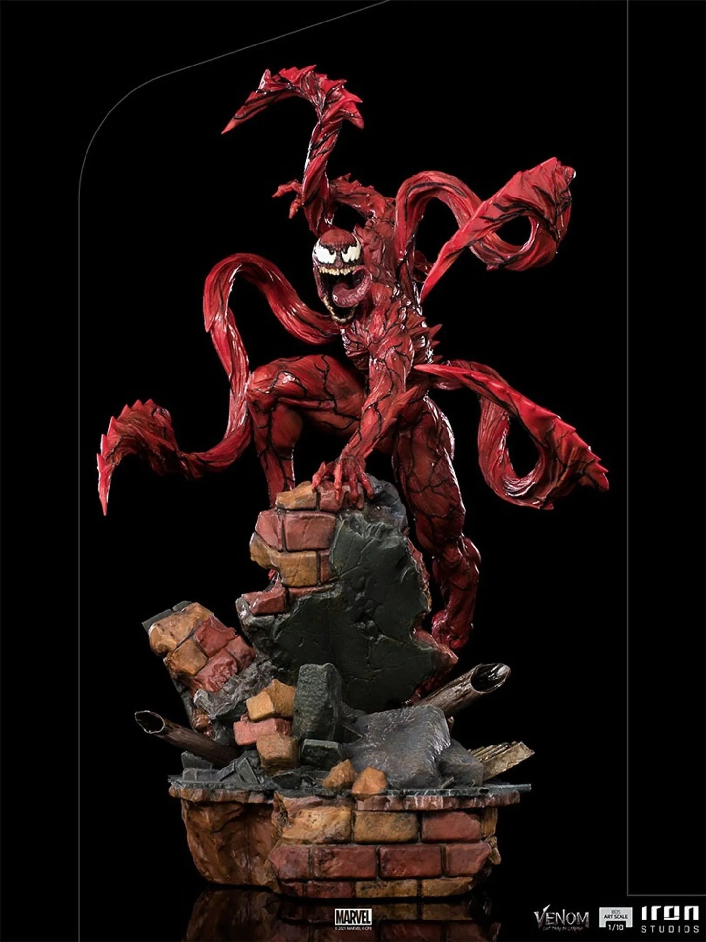 Iron Studios Marvel Comics Carnage BDS Art Scale 1/10 Statue