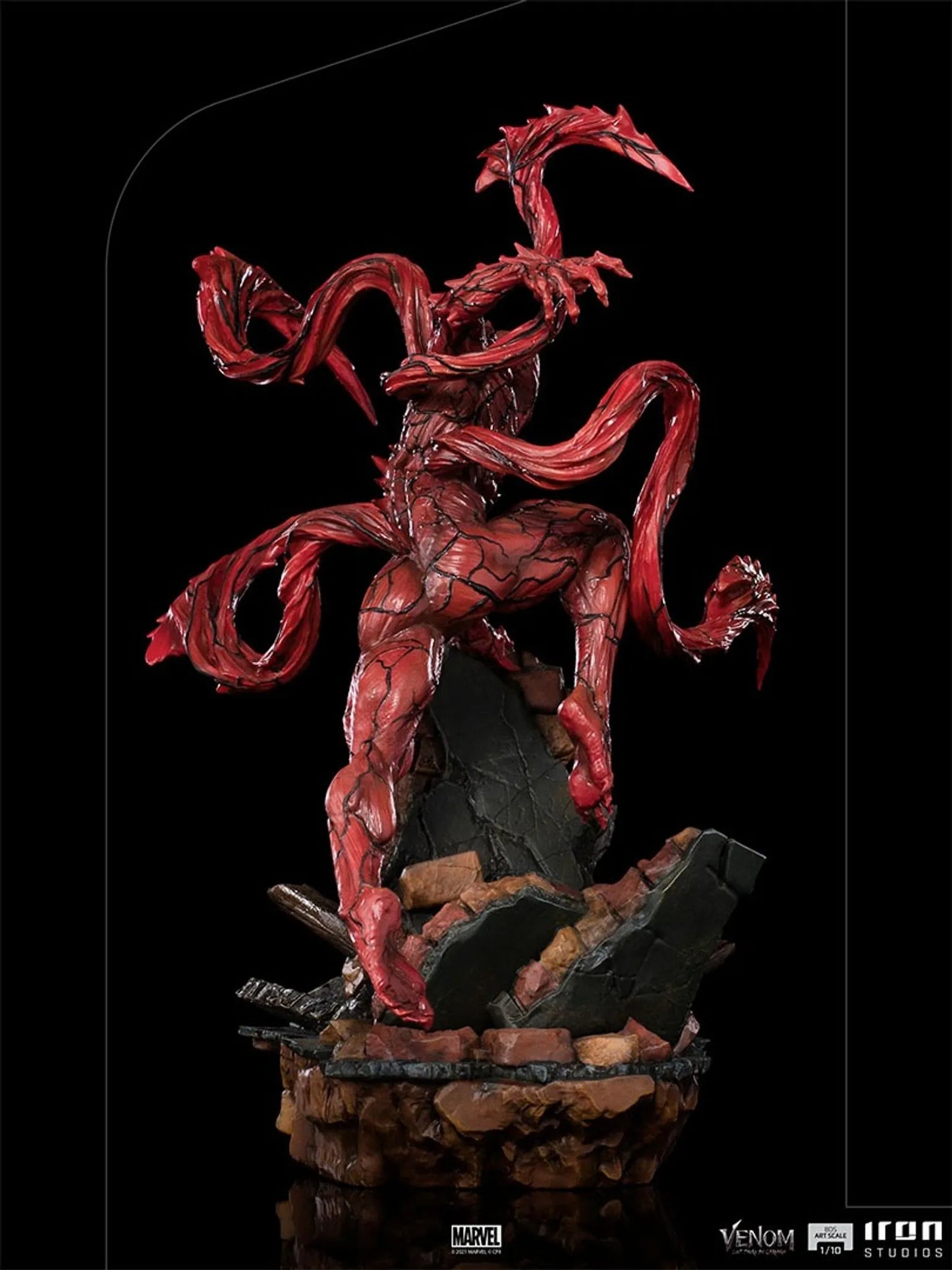 Iron Studios Marvel Comics Carnage BDS Art Scale 1/10 Statue