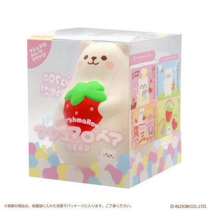 iBloom Squishy Marshmallow Bear Red Strawberry Kawaii Soft Scented Slow Rising Stress Relief