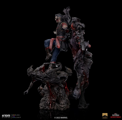 Iron Studios Marvel Doctor Strange in the Multiverse of Madness Dead Defender Strange Deluxe Art Scale 1/10 Statue