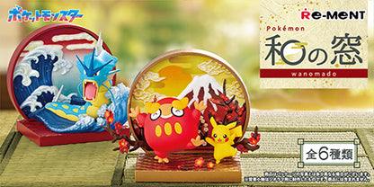 Re-Ment Pokémon Japanese Style Window Mini Figure Blind Box