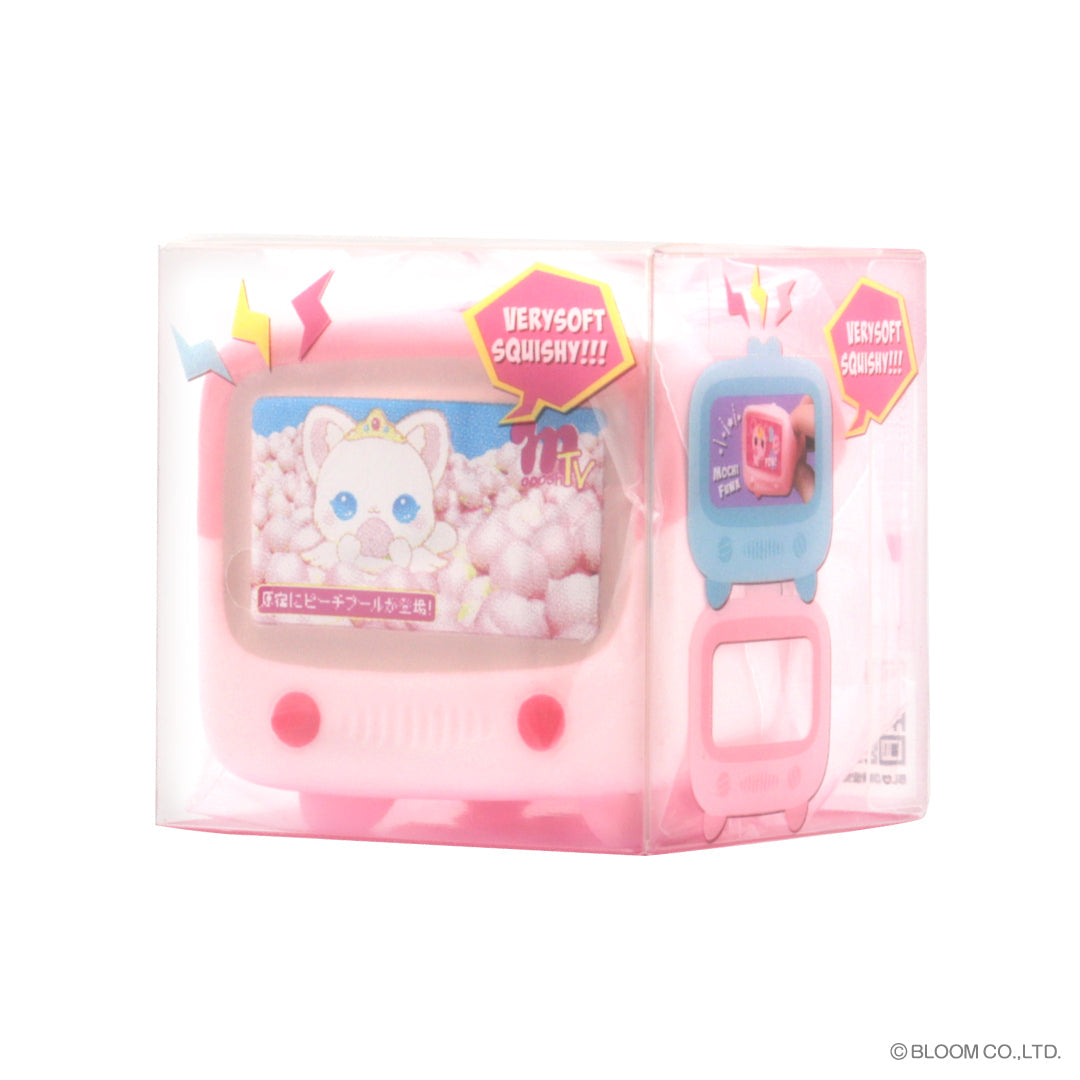iBloom Squishy Retro & Pop Television Squishy Harajuku Peach Pool Peach Scent Kawaii Soft Scented Slow Rising Stress Relief