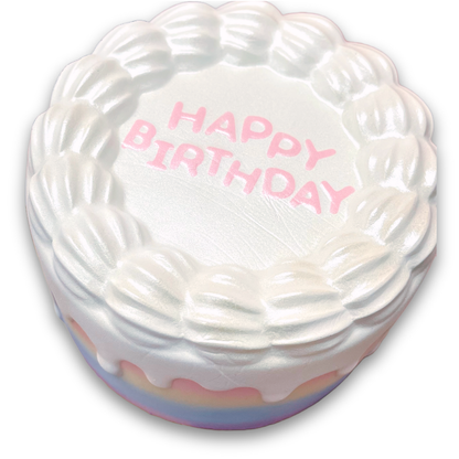 iBloom Squishy Happy Birthday Cake Kawaii Soft Scented Slow Rising Stress Relief