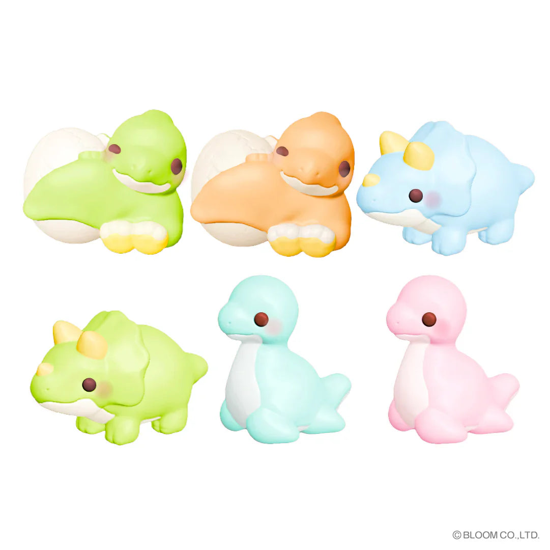 iBloom Squishy JURATAMA2 Jurassic Baby Dinosaur Surprise Egg Blind Box Kawaii Soft Scented Slow Rising Stress Relief